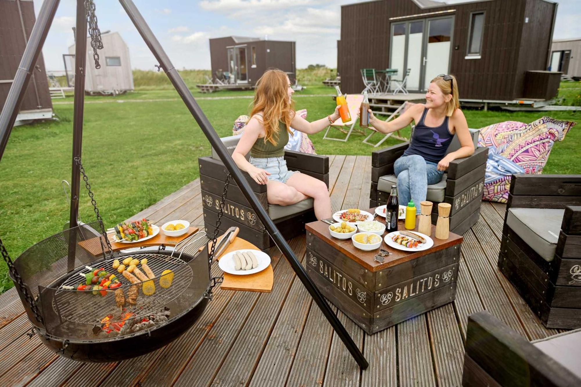 Tiny House Nature 9 Zur Kuhweide - Green Tiny Village Harlesiel Carolinensiel Esterno foto